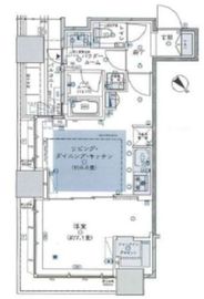 シティタワー武蔵小山 10階 間取り図