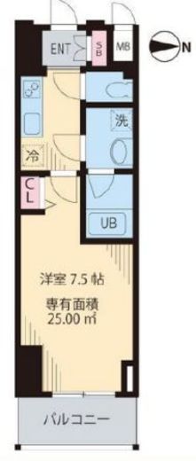 プレシャス音羽 304 間取り図