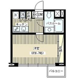 JOYCE広尾 203 間取り図