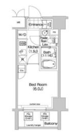 コンフォリア春日富坂 209 間取り図