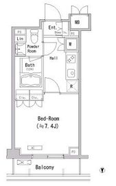 コンフォリア駒場 111 間取り図