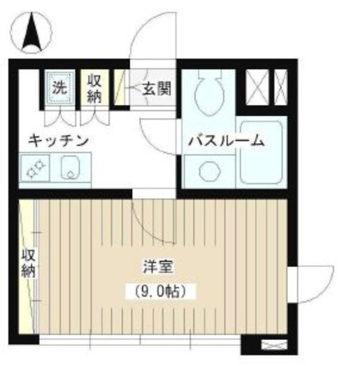 JOYCE広尾 402 間取り図