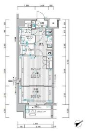 ミリアレジデンス東池袋 803 間取り図