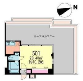 ラフィーヌ駒場クラシック 501 間取り図