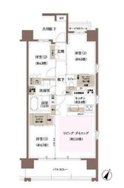 パークホームズ赤羽 7階 間取り図