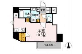 グランジット白金高輪 301 間取り図