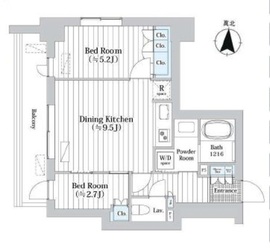 JP noie 錦糸町 (ジェーピーノイエ錦糸町) 904 間取り図