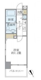レジデンシア麻布十番 603 間取り図