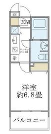 レジデンシア麻布十番 1102 間取り図