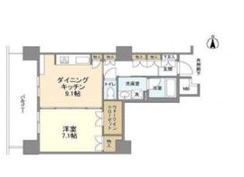 豊洲シエルタワー 7階 間取り図