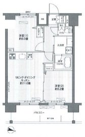 センテニアル王子神谷 7階 間取り図