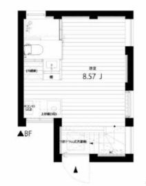 はつせ三田 104 間取り図