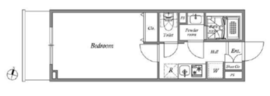 QUALITAS杉並方南町 (クオリタス杉並方南町) 1階 間取り図