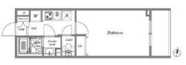 QUALITAS杉並方南町 (クオリタス杉並方南町) 3階 間取り図