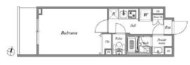 QUALITAS杉並方南町 (クオリタス杉並方南町) 1階 間取り図