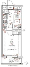 QUALITAS杉並方南町 (クオリタス杉並方南町) 2階 間取り図