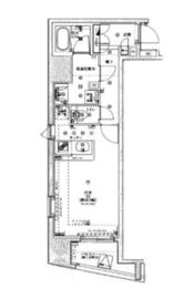 フォレシティ神田多町 3階 間取り図