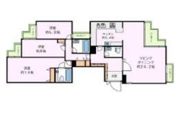 渋谷伊達町ハウス 2階 間取り図