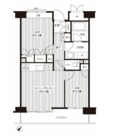 ステラメゾン武蔵小山 6階 間取り図