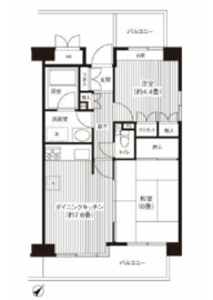 ステラメゾン武蔵小山 3階 間取り図