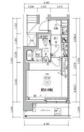 アルテシモエクラン 5階 間取り図