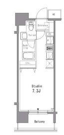 パークアクシス亀戸中央公園 502 間取り図