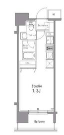 パークアクシス亀戸中央公園 602 間取り図