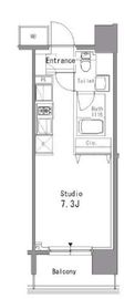 パークアクシス亀戸中央公園 603 間取り図