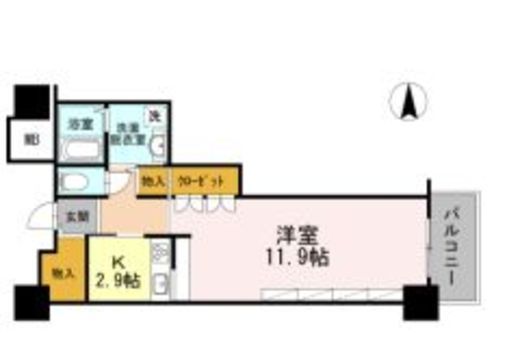 品川シーサイドビュータワー1 203 間取り図