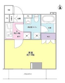 ファインクレーネ秋葉原 402 間取り図