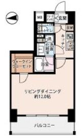 アデニウム東日本橋 5階 間取り図