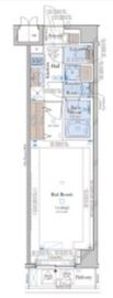 コンシェリア目黒 THE RESIDENCE 5階 間取り図