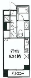 カスタリア戸越駅前 215 間取り図