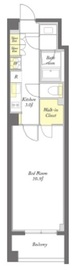 プライムメゾン下北沢 311 間取り図