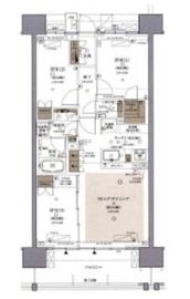 クレヴィア豊洲 13階 間取り図