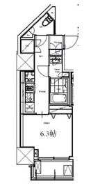 レジデンス高輪台 301 間取り図