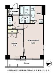 パークプレイス三田 403 間取り図