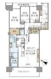 ニュートンプレイス 5階 間取り図