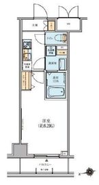 リージア経堂イーストプレイス 708 間取り図