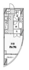 パシフィックコート中延 2F1 間取り図