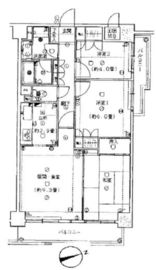 藤和シティホームズ本郷 4階 間取り図