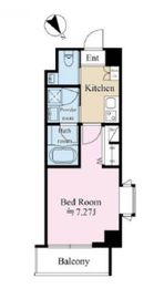 クレストハウス小石川 406 間取り図