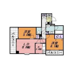 ネオマイム御茶の水 5階 間取り図