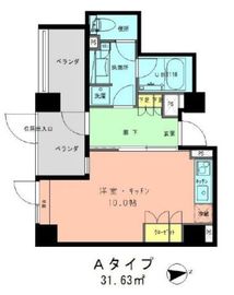 ラフィネジュ学芸大学 101 間取り図