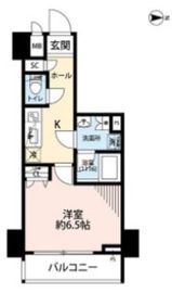 プレール・ドゥーク文京湯島 4階 間取り図