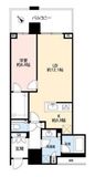 クロスエアタワー 20階 間取り図