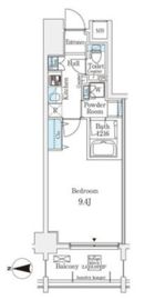 アーバンプレミア秋葉原 702 間取り図