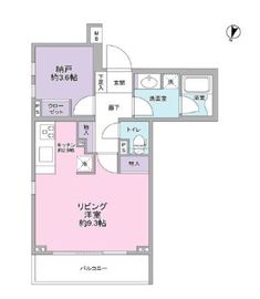 THEMELIOMEGURO (セメリオ目黒) 305 間取り図