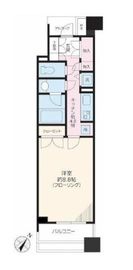 エフローレ日本橋浜町 2階 間取り図