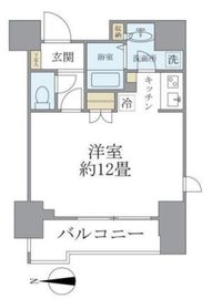 ヒューマンハイム新御徒町 603 間取り図